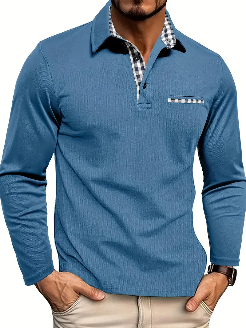 The Weston | Long-Sleeve Polo Shirt