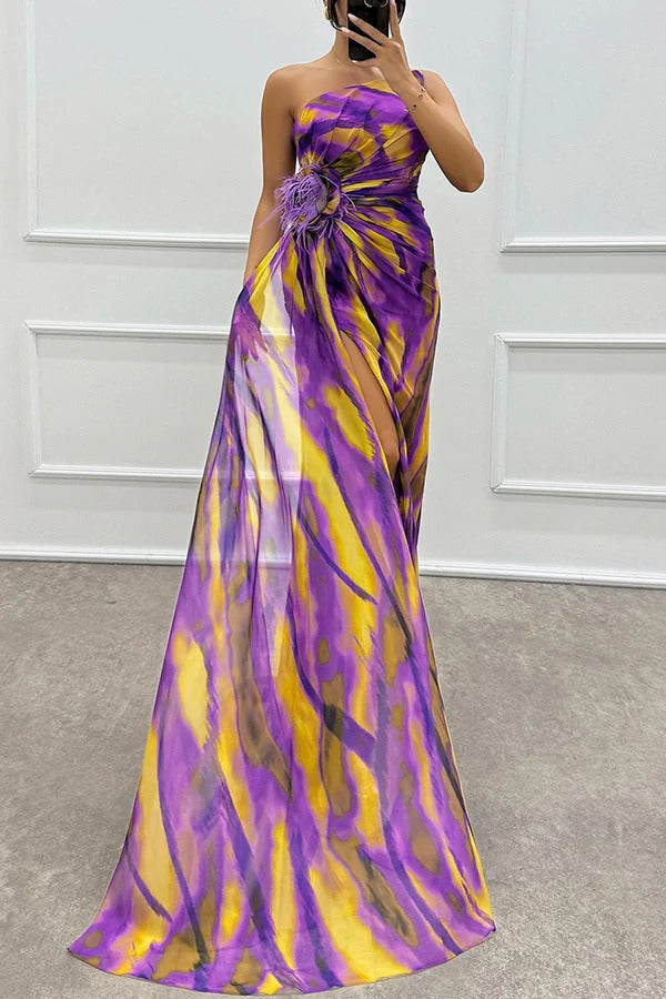 Lorna | Vibrant Draped Dress