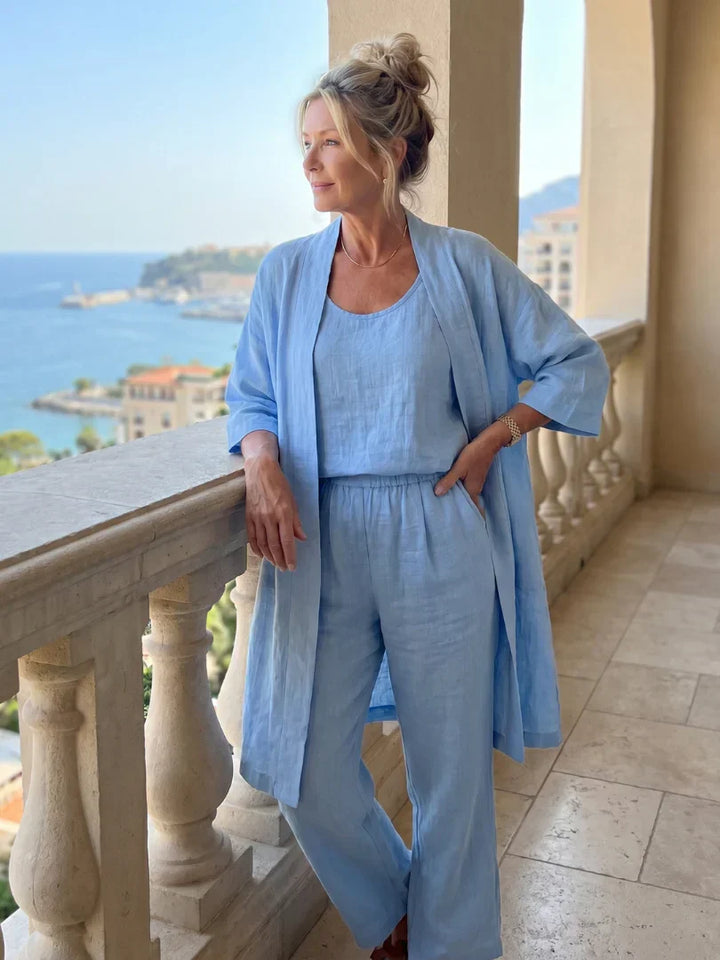 Hazel | Lightweight Linen Set