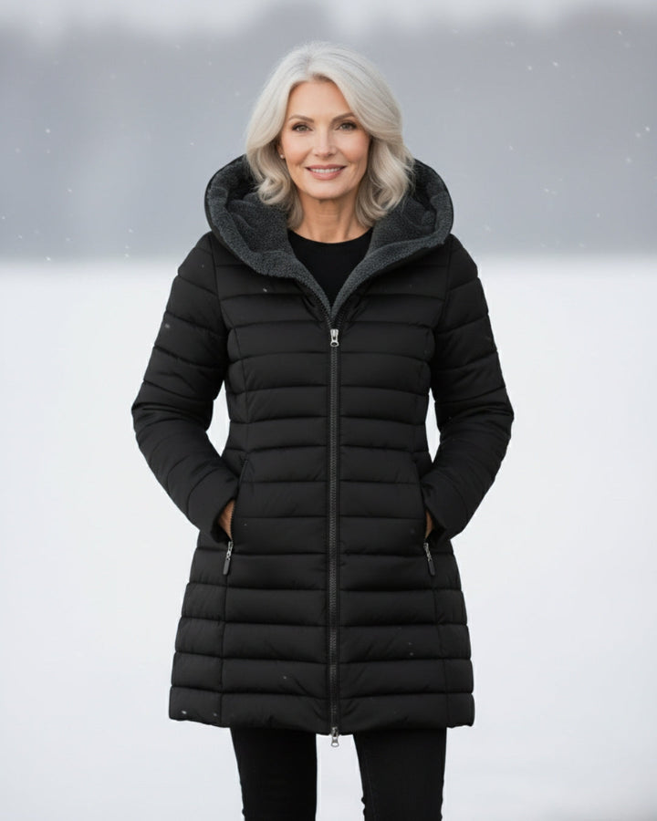 Camellia | Fleece Lined Puffer Coat
