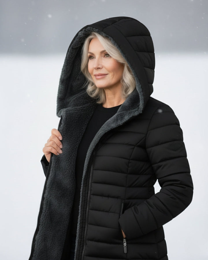Carol | Fleece Lined Puffer Coat