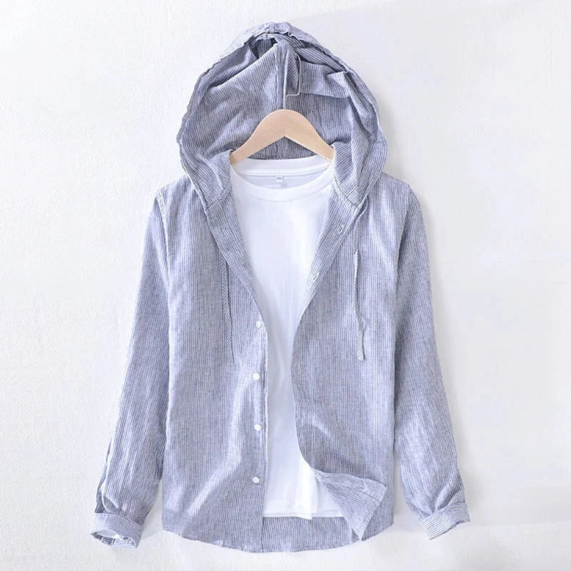 MONA LINEN HOODIE