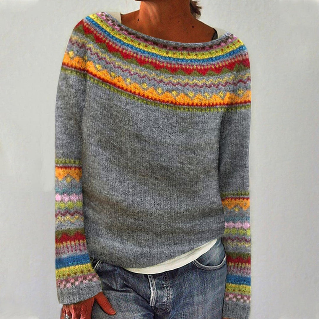 Allison | Vintage Style Knit Sweater