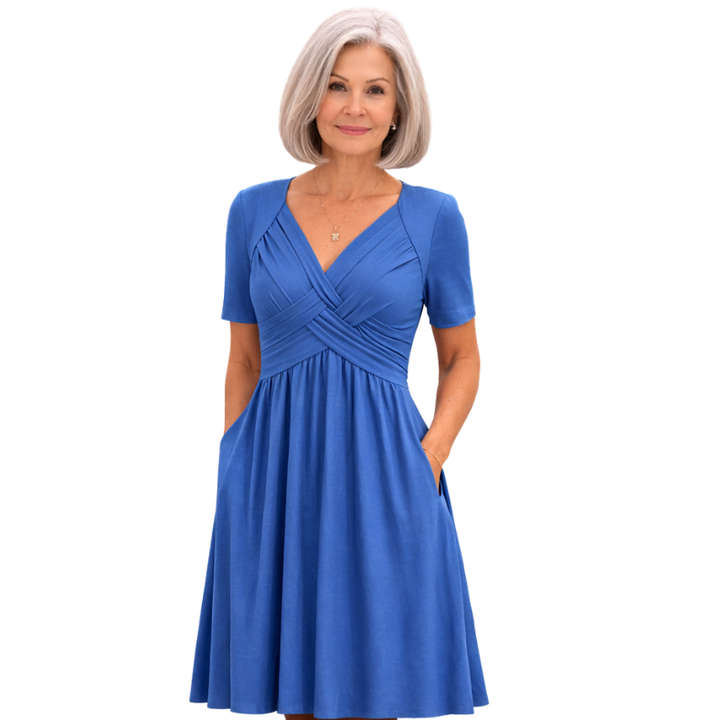 Midi Dress with Tummy Control