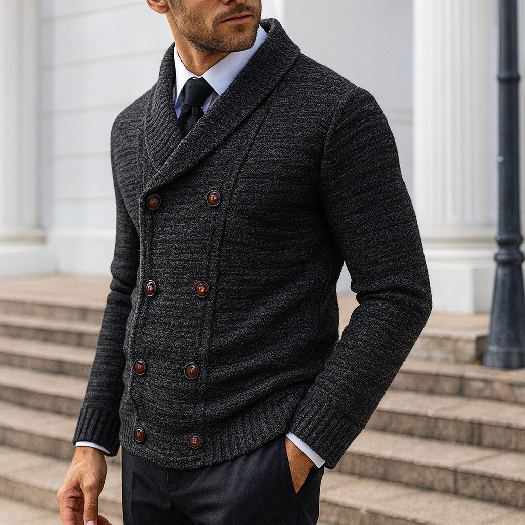 JOSEPH SHAWL CARDIGAN | CLASSIC BRITISH TAILORING