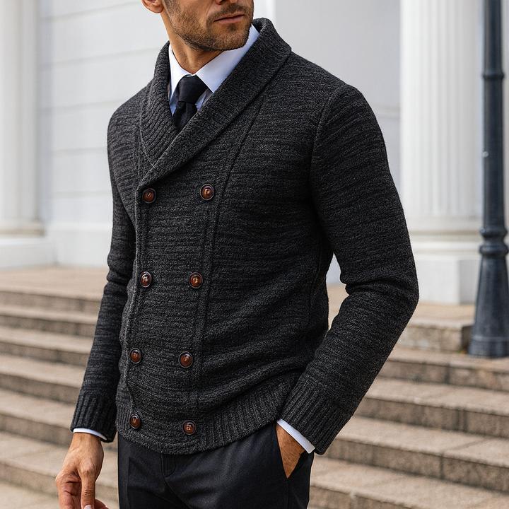 JOSEPH SHAWL CARDIGAN | CLASSIC BRITISH TAILORING
