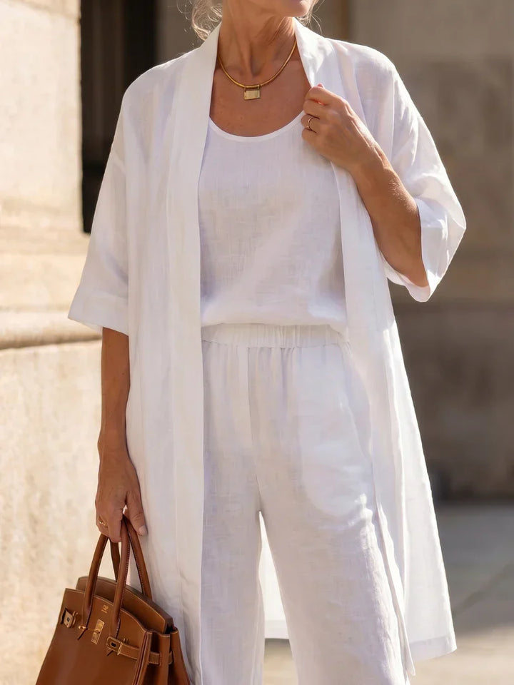 Hazel | Lightweight Linen Set