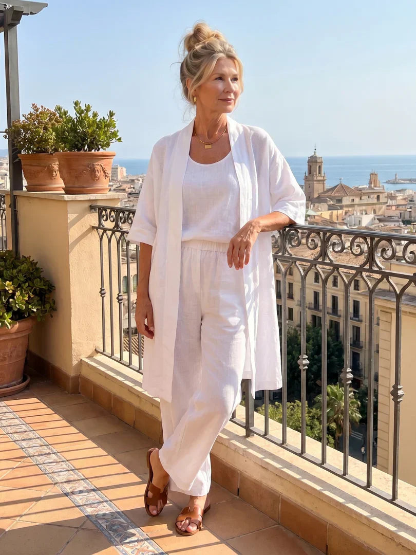 Hazel | Lightweight Linen Set