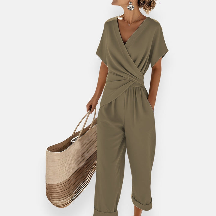 Emily | Draped Bow Outfit