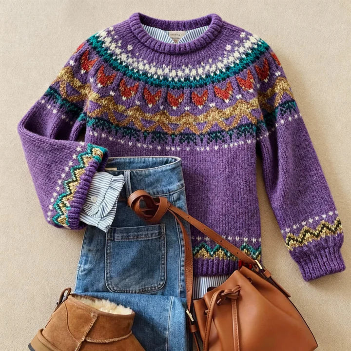 Iskandriaha | Classic Vintage Sweater