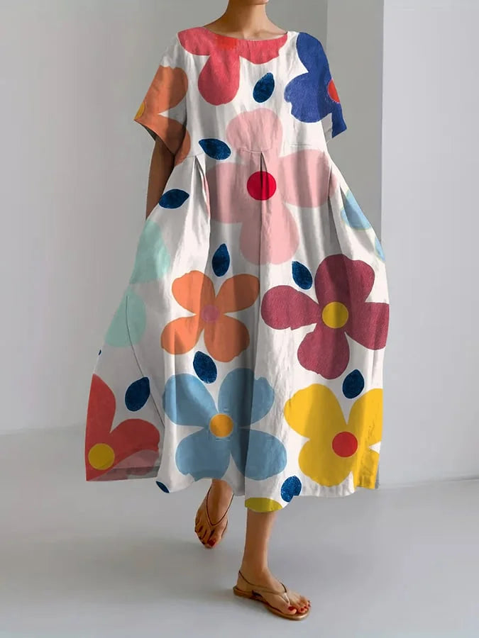 Clara | Summer Floral Dress