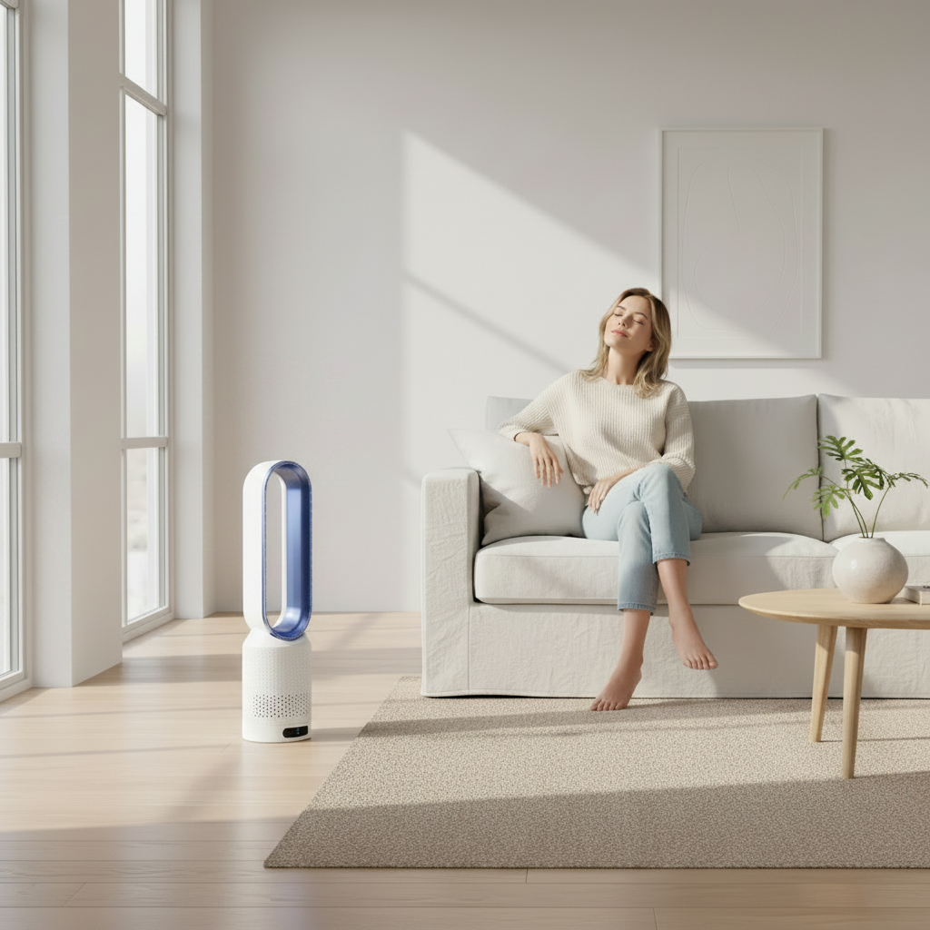 3-in-1 Blade-Free Air Cooler and Purifier
