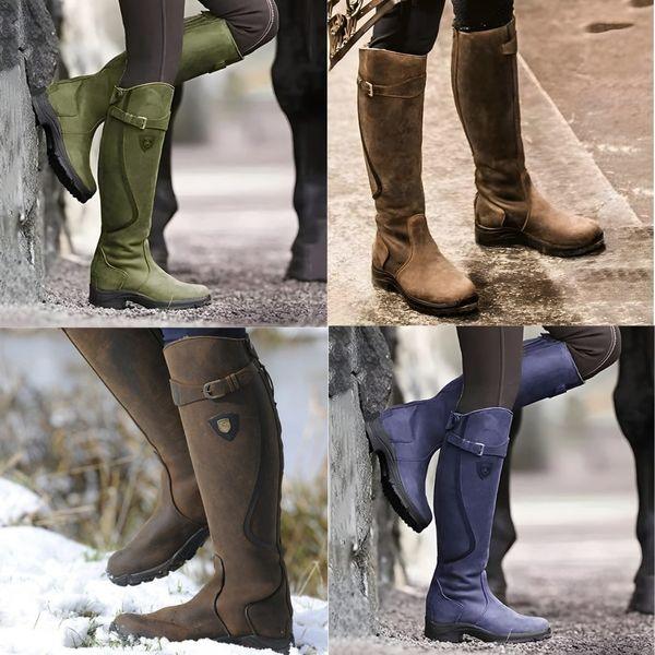 LAUREN | Waterproof Orthopedic Leather Boots