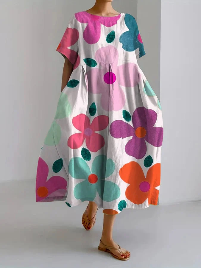 Clara | Summer Floral Dress