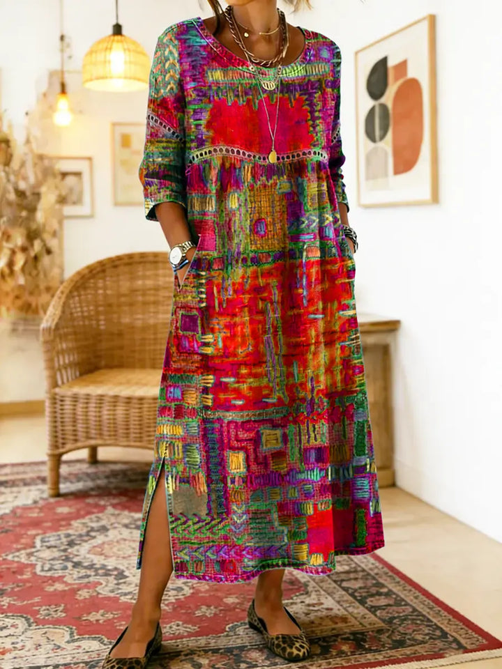 Eliana | Floral Midi Dress