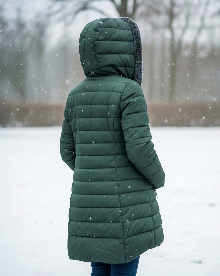Camellia | Fleece Lined Puffer Coat