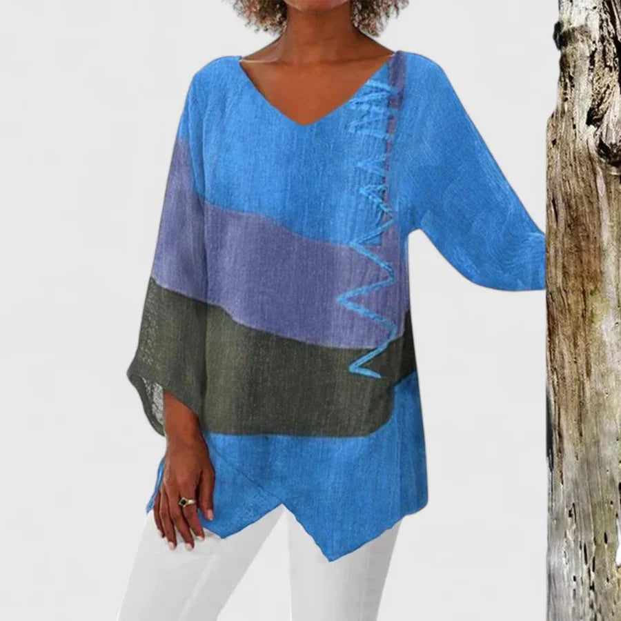 Elysia | Sophisticated V-Neck Tunic