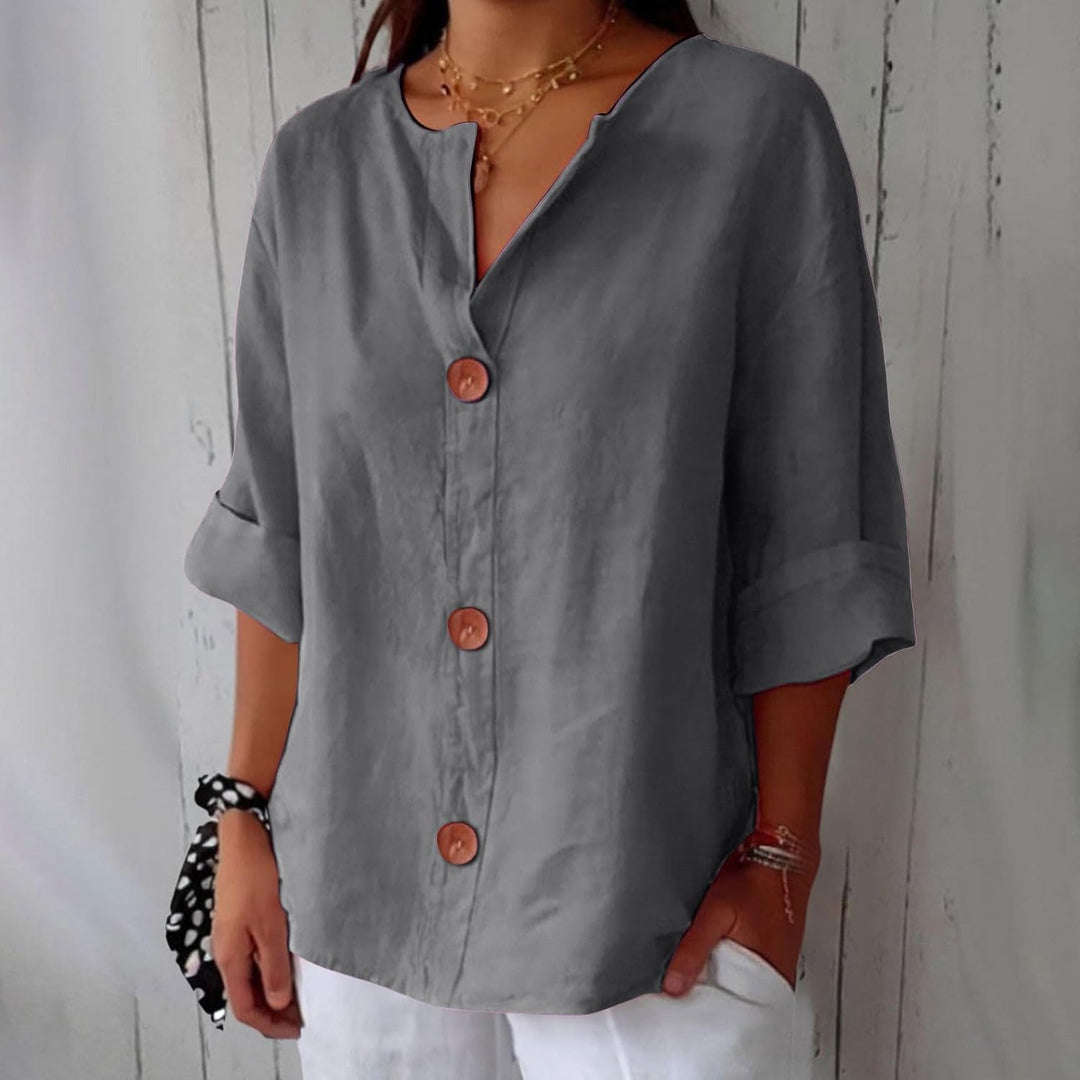 Nona - Loose-fitting Summer Blouse