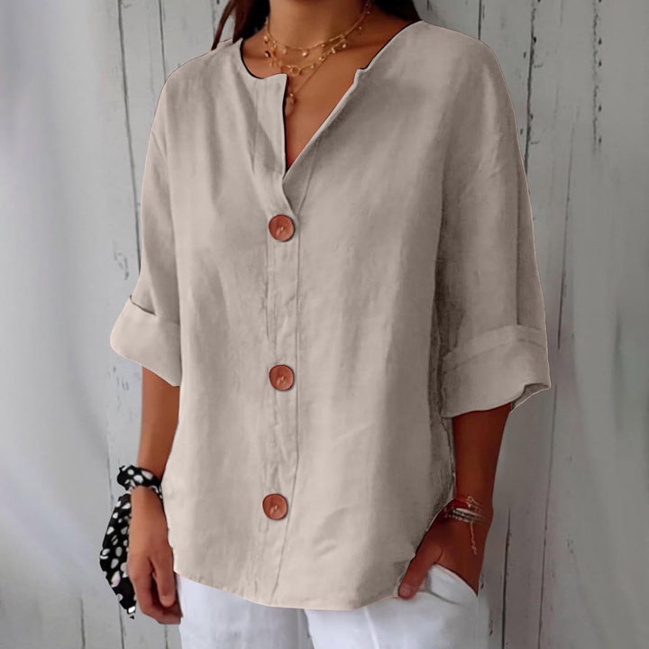 Nona - Loose-fitting Summer Blouse