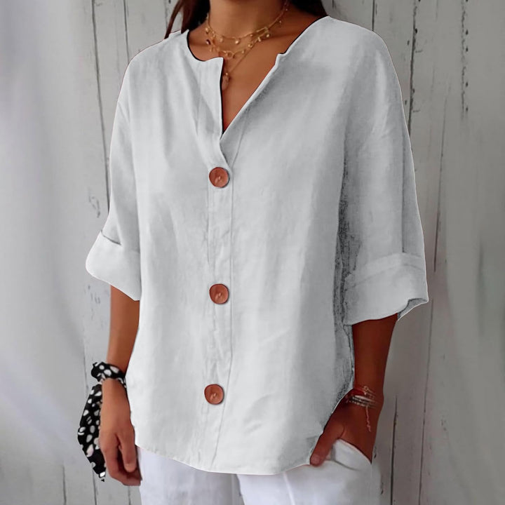 Nona - Loose-fitting Summer Blouse