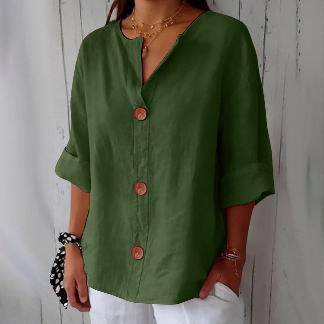 Nona - Loose-fitting Summer Blouse