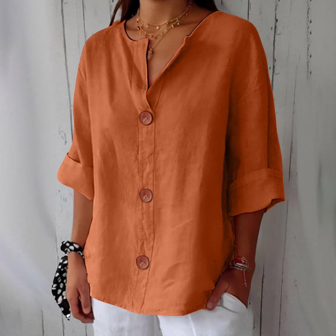 Nona - Loose-fitting Summer Blouse