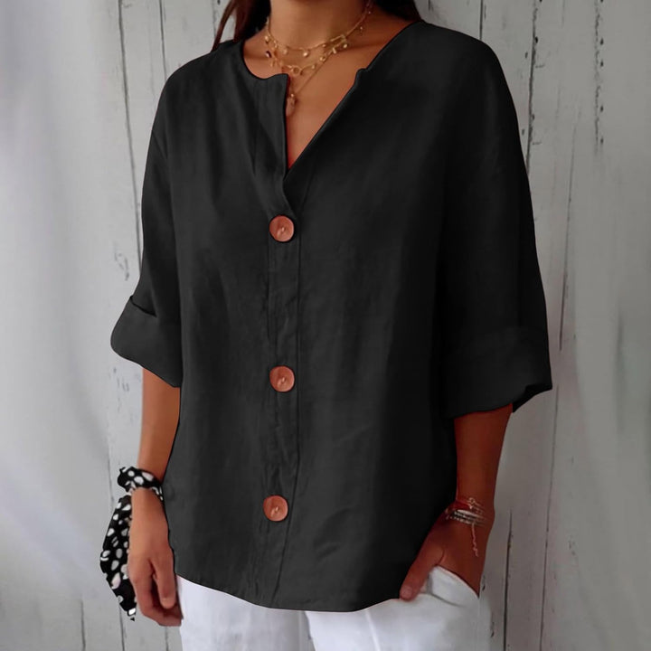 Nona - Loose-fitting Summer Blouse