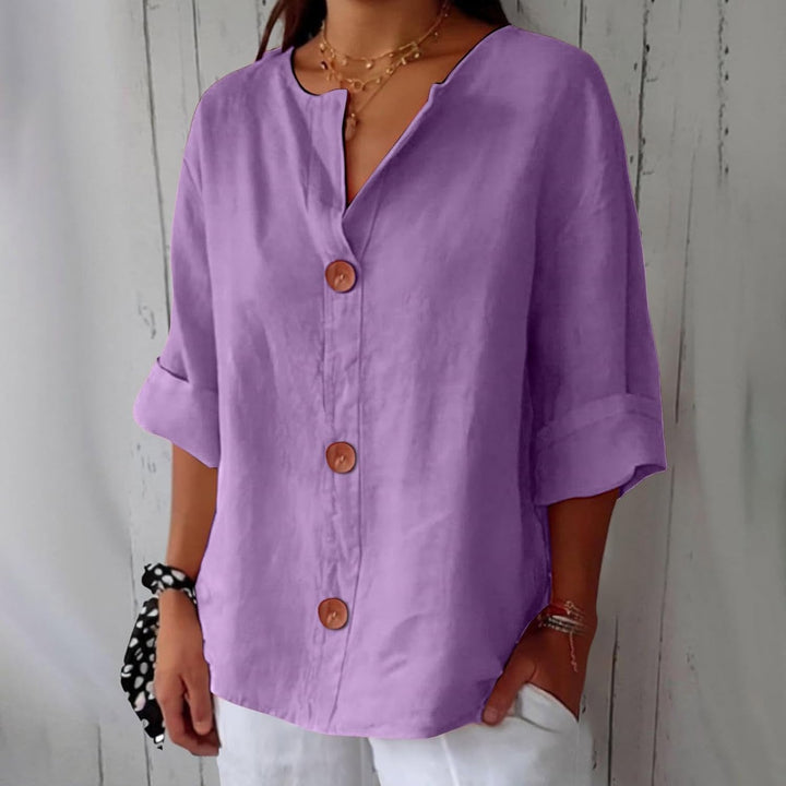 Nona - Loose-fitting Summer Blouse