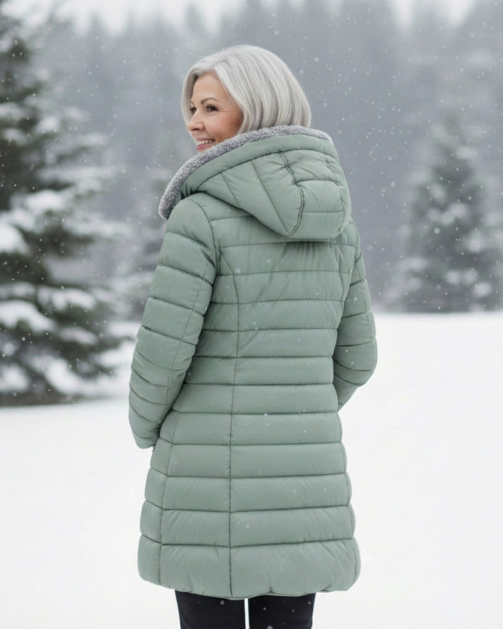 Camellia | Fleece Lined Puffer Coat