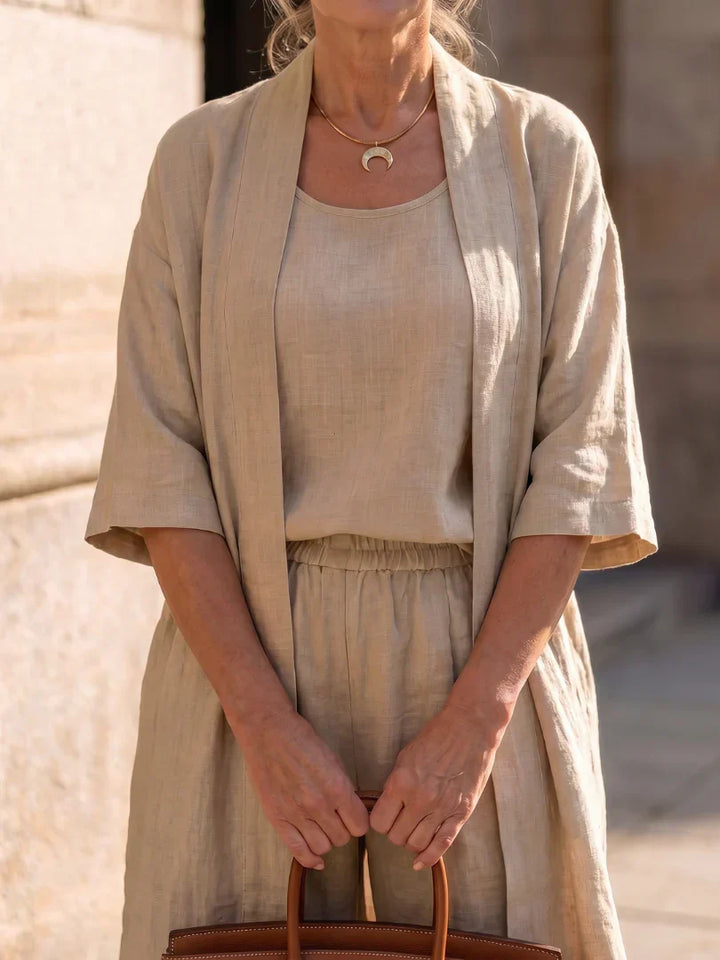Hazel | Lightweight Linen Set
