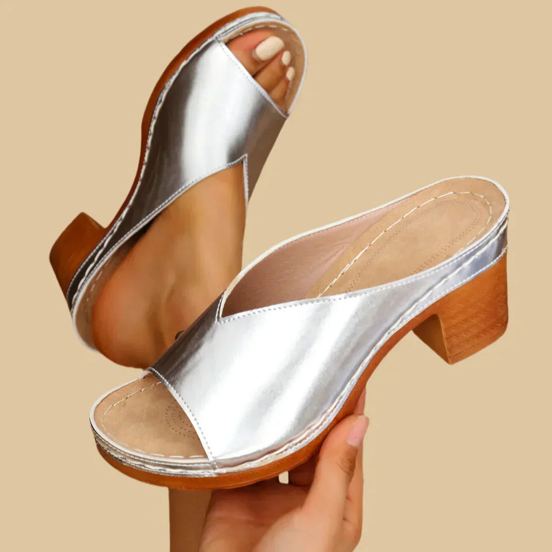 Lisa™ | Orthopedic Sandals with Thick Heels