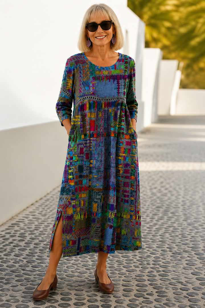 Eliana | Floral Midi Dress