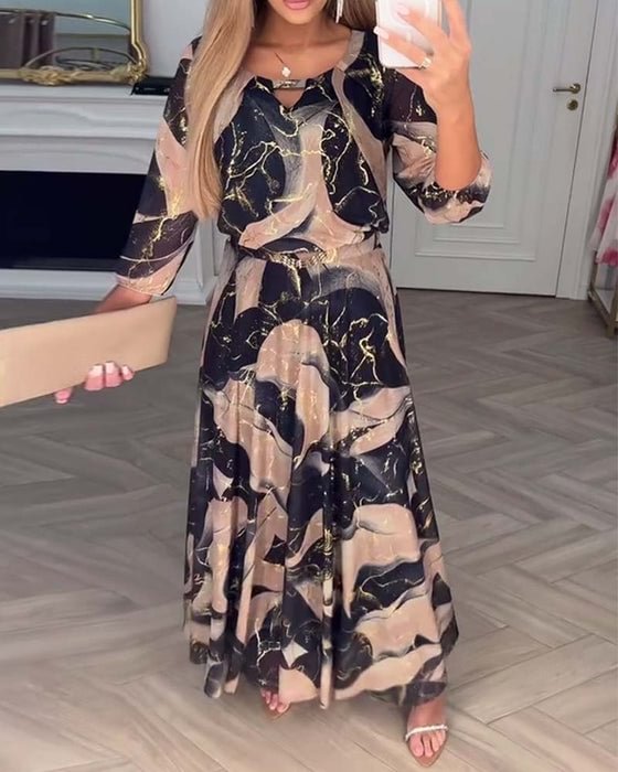 Daisy | Elegant chiffon dress