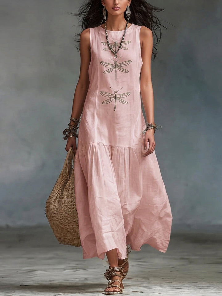 Amara - Elegant Sleeveless Maxi Dress
