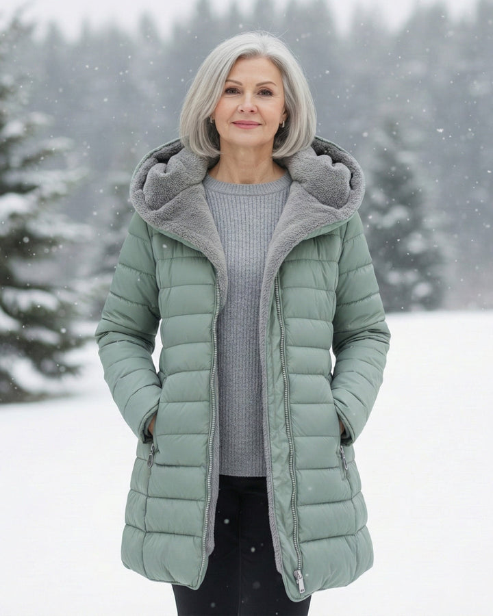 Camellia | Fleece Lined Puffer Coat