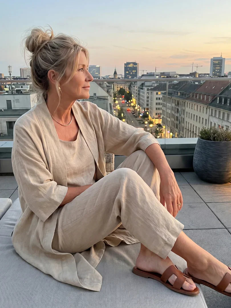 Hazel | Lightweight Linen Set