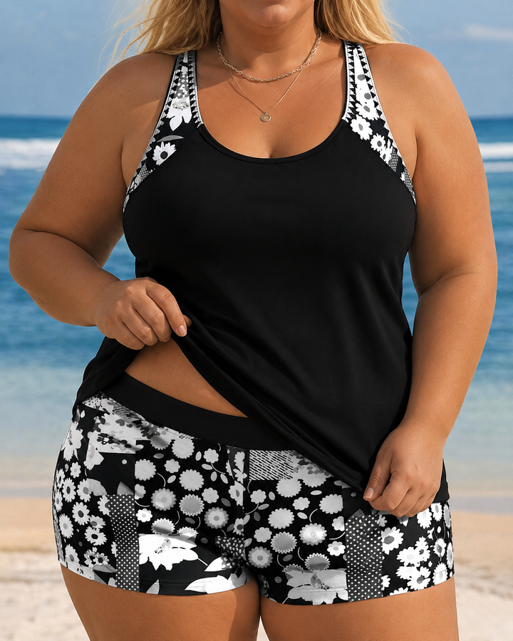Nina | Trendy Plus Size Swimwear Set