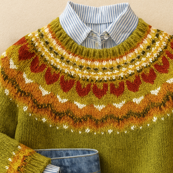 Prysmalynna | Classic Vintage Sweater
