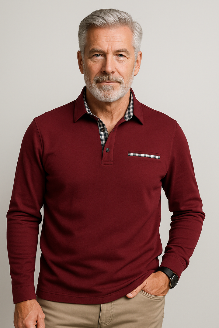 The Weston | Long-Sleeve Polo Shirt