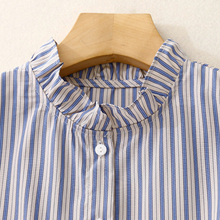 NANCY LINEN TOP