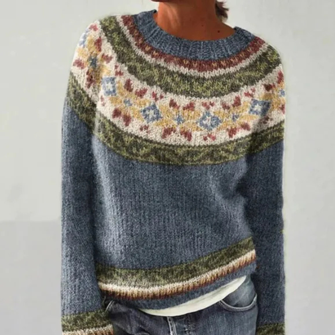 Allison | Vintage Style Knit Sweater