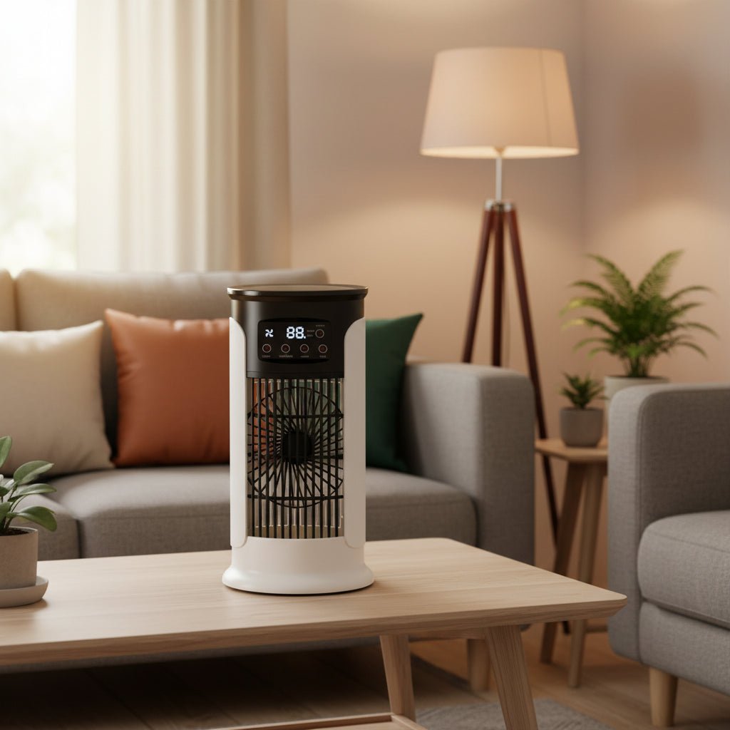 FreshWind 3-in-1 Air Cooler, Humidifier & LED Light Combo