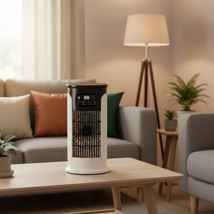 FreshWind 3-in-1 Air Cooler, Humidifier & LED Light Combo