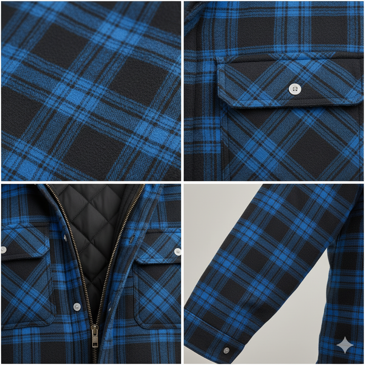Jack – Warm Men's Coat Made of Premium Wool Blend