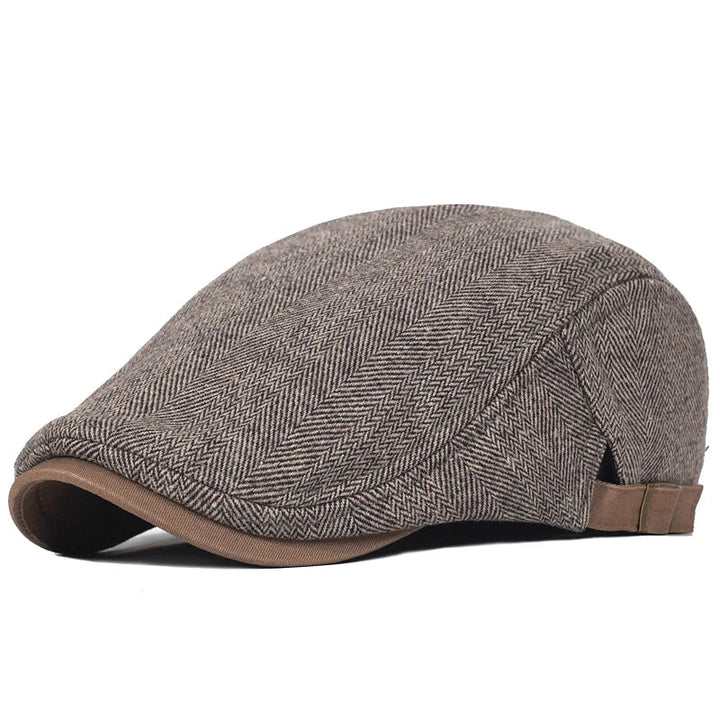 Modern Men's Herringbone Cap