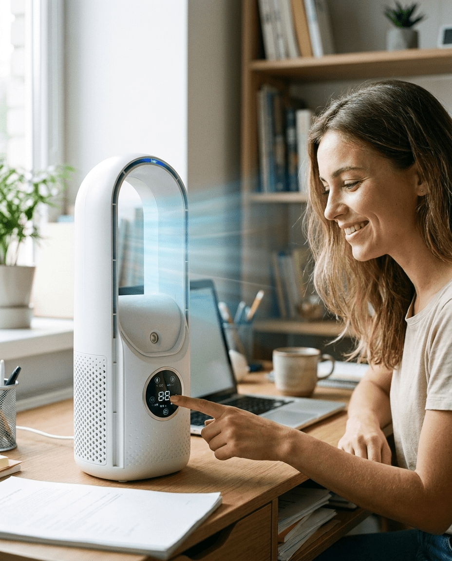 Sleep Soundly with Our Bladeless Air Conditioner