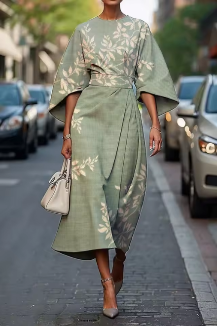 DIMI | ELEGANT FLORAL DRESS