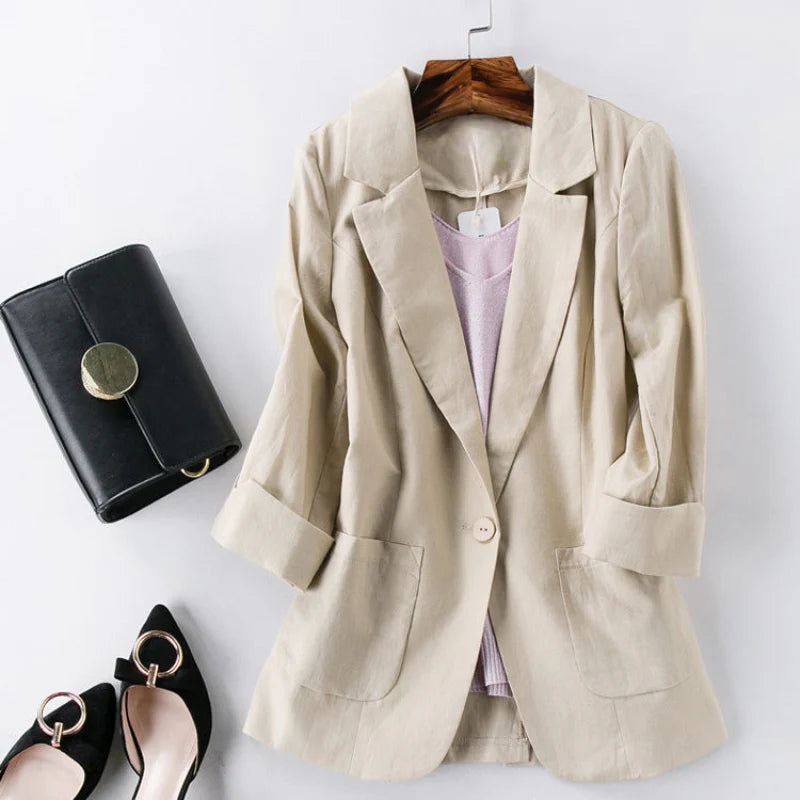 JULIA™ LINEN BLAZER
