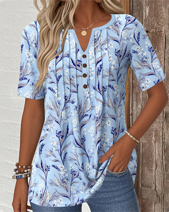 Eliana | Pleated Blouse