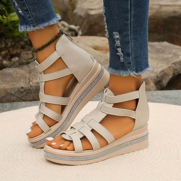 Elegant Wedge Orthopedic Sandals